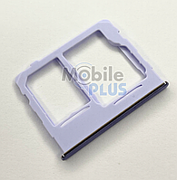 Держатель Sim-карты (holder) Samsung A32 5G, A326, Purple