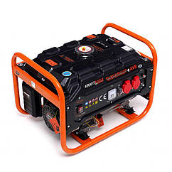 Генератор бензиновий однофазний AVR Kraft&Dele KD160 3.5 kw