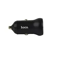 АЗУ Hoco NZ5 Smooth road PD30W + QC3.0 Автомобильное зарядное устройство с Type C to Lightning