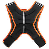 Жилет-обтяжувач з фіксованою вагою 5кг Zelart XB9300-5, фото 2