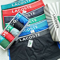 Мужские трусы Lacoste 5 штук