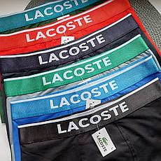 Труси боксери чоловічі Lacoste 5 штук, фото 3