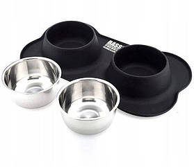 Миска для собак і кішок із силіконовою основою Bass Polska BH 28621