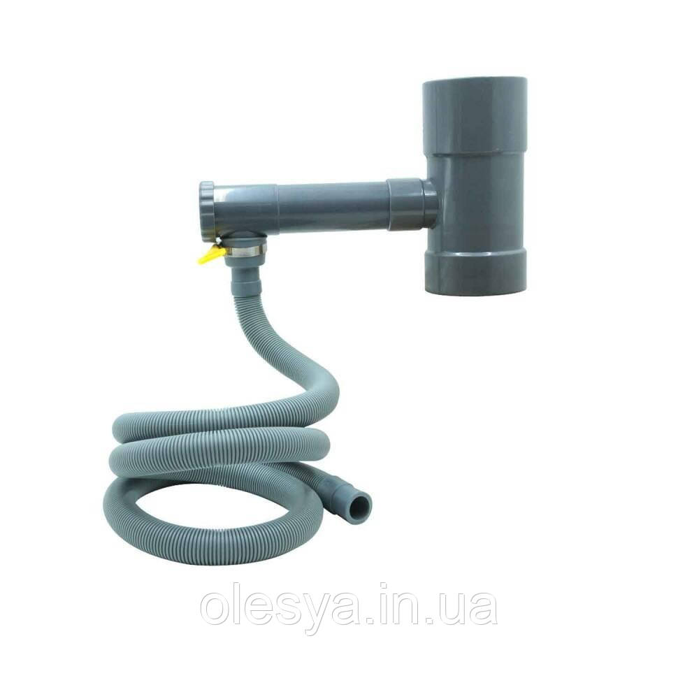 Водозбірник дощової води, відвід для збору дощової води з даху в бочку 80 мм Bass Polska 8100, фото 1