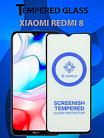 Защитное стекло для Xiaomi Redmi 8 , Ксиоми Редми 8 ( Premium Tempered 6D Glass )