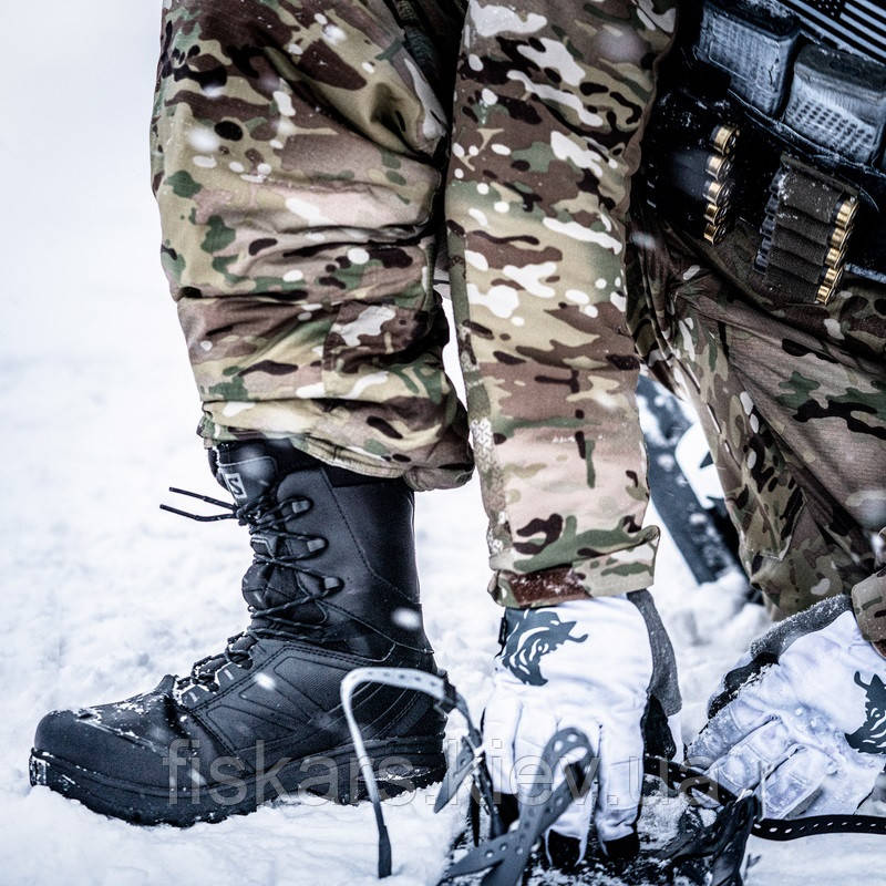 Черевики тактичні зимові Salomon Toundra Forces CSWP Black