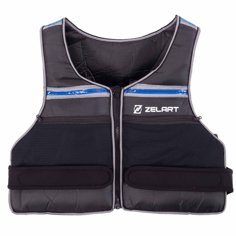 Жилет-обтяжувач набірний 10 кг жилет з регулюванням ваги Record XB9201, фото 1