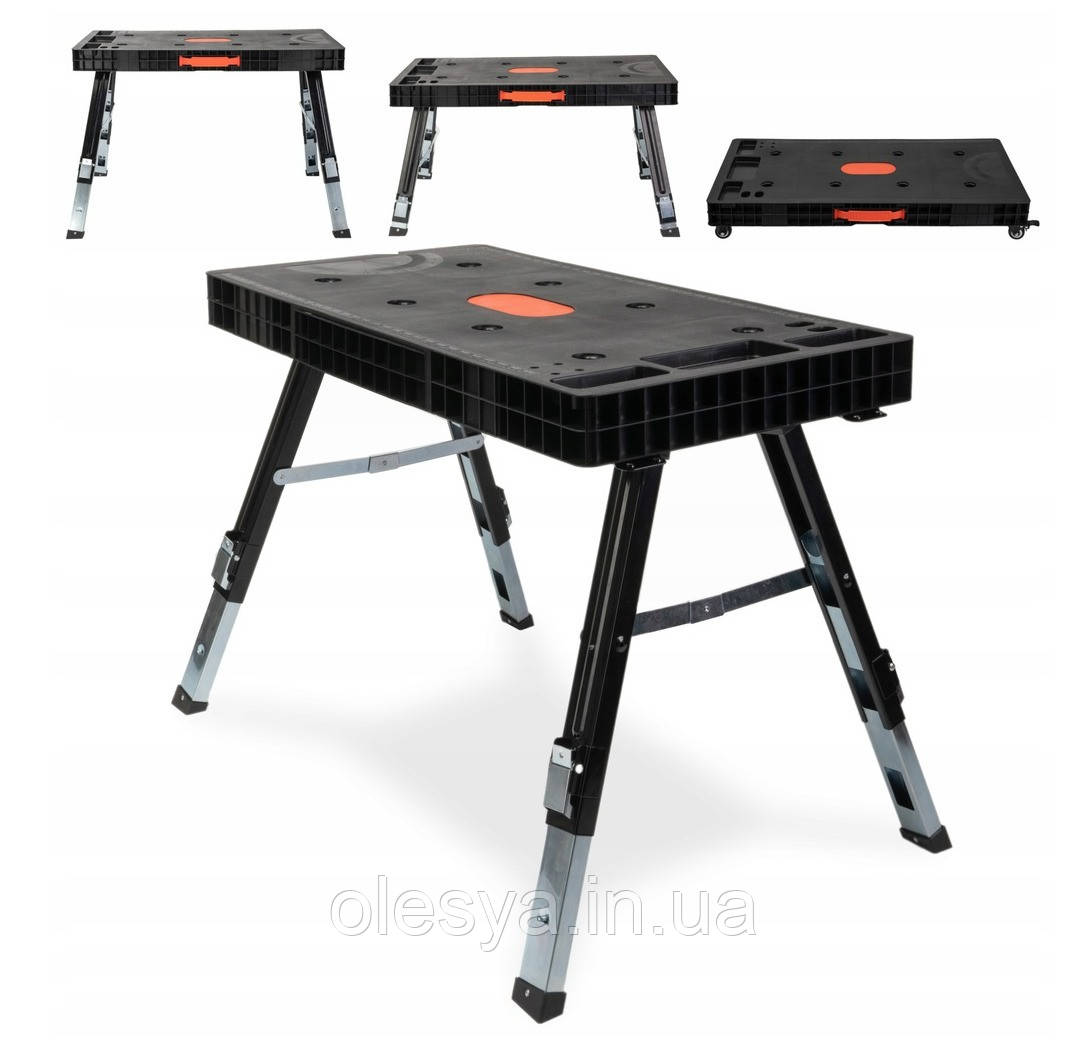 Багатофункціональний робочий стіл, верстат для майстерні складаний 5в1 Garden Line WIS5246, фото 1