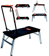 Багатофункціональний робочий стіл, верстат для майстерні та дому складаний 7в1 Kraft & Dele KD 10748