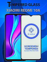 Защитное стекло для Xiaomi Redmi 10A , Ксиоми Редми 10А ( Premium Tempered 6D Glass )