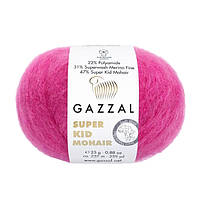 Gazzal SUPER KID MOHAIR / Супер Кід Мохер / 47% Супер Кідмохер, 31% Мериносова вовна файн супервош