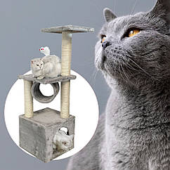 Кігтеточка (цупка), будиночок для кішок 88 см Bass Polska BH 28610