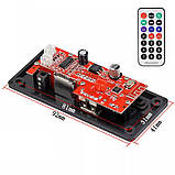 Mp3 модуль 2*30W з bluetooth FM радіо, microSD, USB, мікрофон, модель JX-Y07, чорний колір, фото 5
