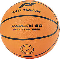 М'яч баскетбольний PRO TOUCH Harlem 50 чорно-помаранчовий Уні 7