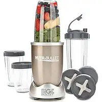 Блендер кухонный с турборежимом Nutri Bullet 900W входит емкость 0,7л и две чаши по 0,5л