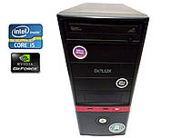 Компьютер Delux MT/ Core i5-2500K/ 8 GB RAM/ 120 GB SSD NEW + 500 GB HDD/ GeForce GTS 450 1GB/ 450W