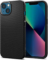Чохол Spigen для iPhone 13 - Liquid Air, Matte Black (ACS03519)