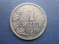 Монета 1 крузейро Бразилия 1970