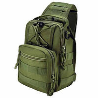 Тактична сумка через плече X-TACTICAL (хакі)