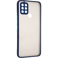 Чехол Gelius Bumper Mat Case для Tecno Pova Blue