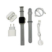 Набір смарт-пристроїв для телефона X11 Smartwatch S8 Ultra 2 ремінці навушники Airpods Pro, зарядні пристрої