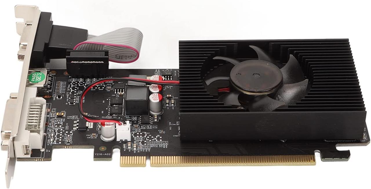 Ігри для відеокарти GeForce GT220 1 ГБ DDR3 128bit, підтримка низькопрофільної відеокарти DirectX 10.1 з одним вентилятором, фото 1