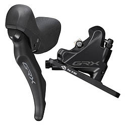 Моноблок лівий Shimano ST-RX600-L GRX, Dual Control, 2 ск. + каліпер Shimano BR-RX400 (ОЕМ)