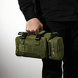 Тактична сумка на пояс X-TACTICAL (підсумок), хакі, фото 3