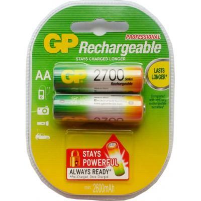 Акумулятор AA R6 2700mAh * 2 Gp (270AAHC-U2/4891199077746) mb tp