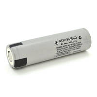 Аккумулятор 18650 Li-Ion NCR18650BD TipTop, 3200mAh, 10A, 4.2/3.6/2.5V, gray Panasonic (NCR18650BD) and