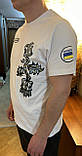 Чоловічі футболки Bosco Sport білі груди 🇺🇦 Бавовна. Італія🇮🇹 S М L XL, фото 3