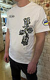 Чоловічі футболки Bosco Sport білі груди 🇺🇦 Бавовна. Італія🇮🇹 S М L XL, фото 2