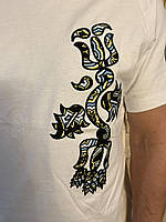 Чоловічі футболки Bosco Sport білі груди 🇺🇦 Бавовна. Італія🇮🇹 S М L XL