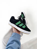 Мужские кроссовки Adidas Adimatic Black/White/Green адидас