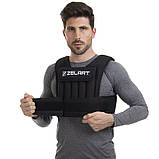 Жилет-обтяжувач набірний 10 кг жилет з регулюванням ваги Zelart FI-2630-10, фото 8