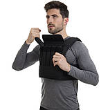 Жилет-обтяжувач набірний 10 кг жилет з регулюванням ваги Zelart FI-2630-10, фото 9