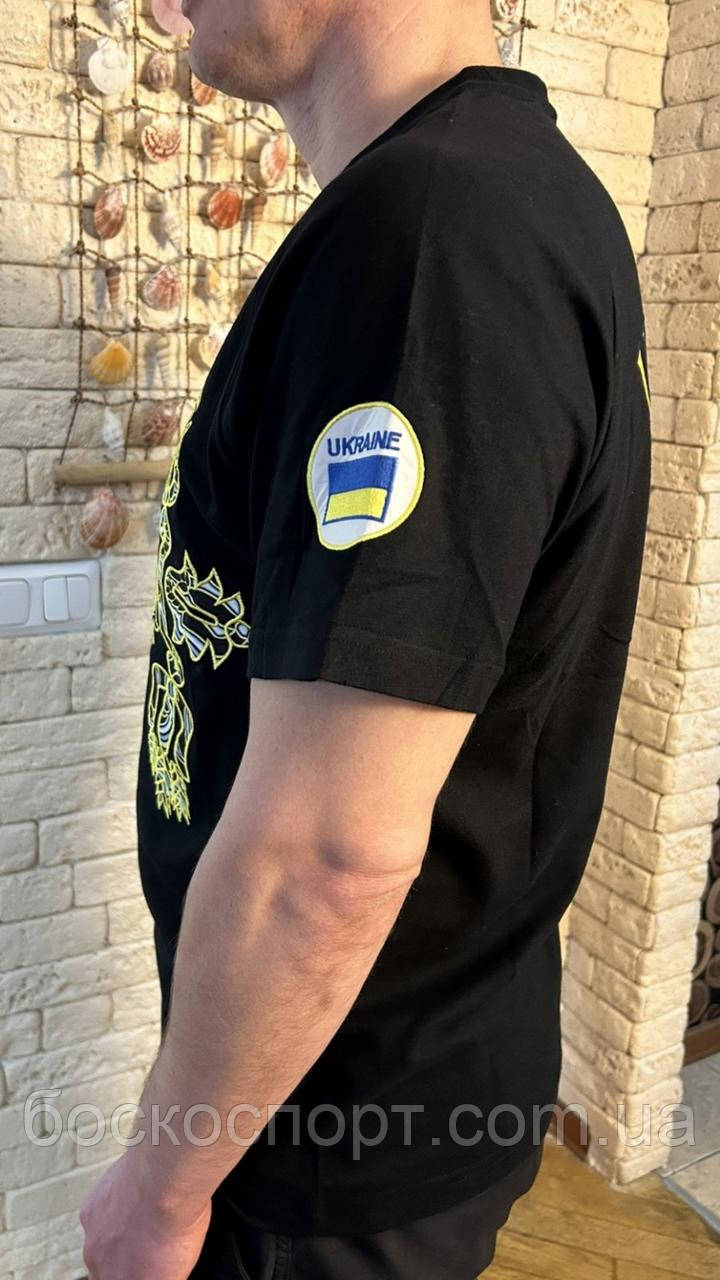 Чоловічі футболки Bosco Sport білі груди 🇺🇦 Бавовна. Італія🇮🇹 S М L XL, фото 1