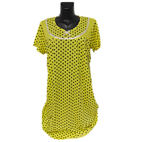Ночная рубашка хлопок Turksell 54-56 желтая