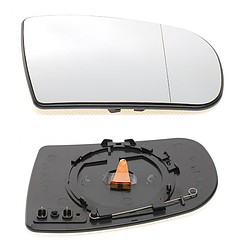 Вкладиш скло дзеркала Mercedes E-сlass W210 1995-2002 Мерседес 210 (праве з підігрівом та рамкою)