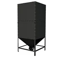 Бункер пелетний 3 м3 FOCUS (ФОКУС) — компактний накопичувач пелет для мінікотельних