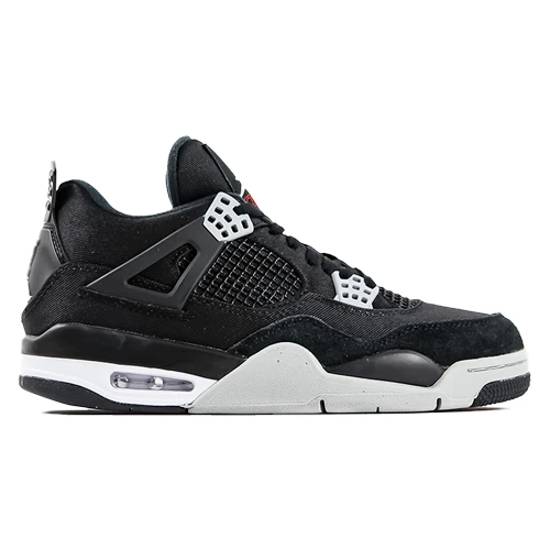 Nike Air Jordan 4 Retro SE Black Canvas 38 - фото 1 - id-p1898036017