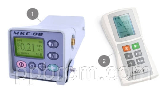 Дозиметр-радіометр МКС-08 з блоком імпульсного та неперервного Рентгенівского та Гамма випромінювання БДКС-96б, фото 1