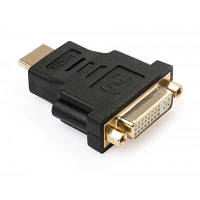 Переходник HDMI AM to DVI 24+5 F Vinga (VCPAHDMIM2DVIFBK) tp