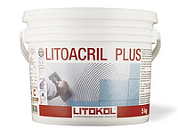 Дисперсионный клей Litokol Litoacril Plus 5 кг Белый