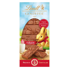 Lindt GOLDHASEN Tafel Молочний шоколад 120g