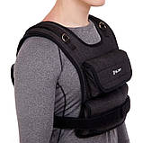 Жилет-обтяжувач набірний 10 кг жилет з регулюванням ваги Zelart TA-7805-10, фото 9