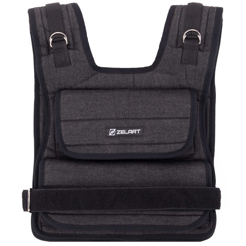 Жилет-обтяжувач набірний 10 кг жилет з регулюванням ваги Zelart TA-7805-10, фото 1