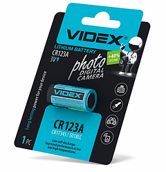 Батарейка Videx CR123A / Alkaline