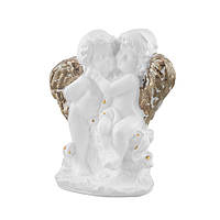 Статуэтка Ангел пара бело-золотые (гипс) AN0019-3(G)