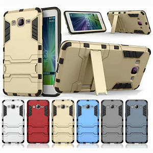 PC + TPU чохол Metal armor для Samsung Galaxy Grand Prime G530 / G531H (6 кольорів)